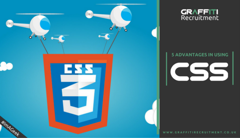 5 Advantages in using CSS 2